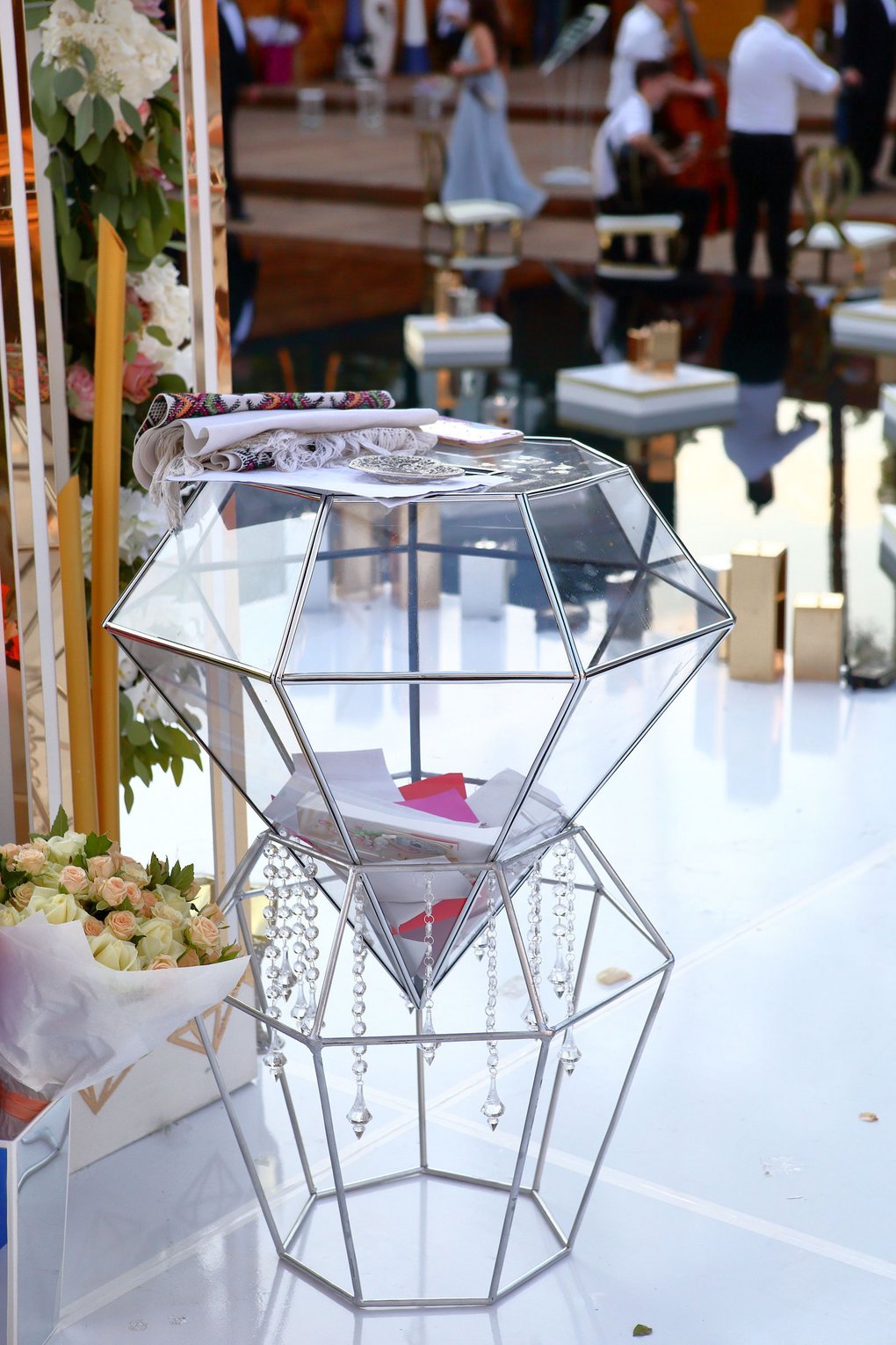 Bild: Dekoration Hochzeitsdeko Diamant