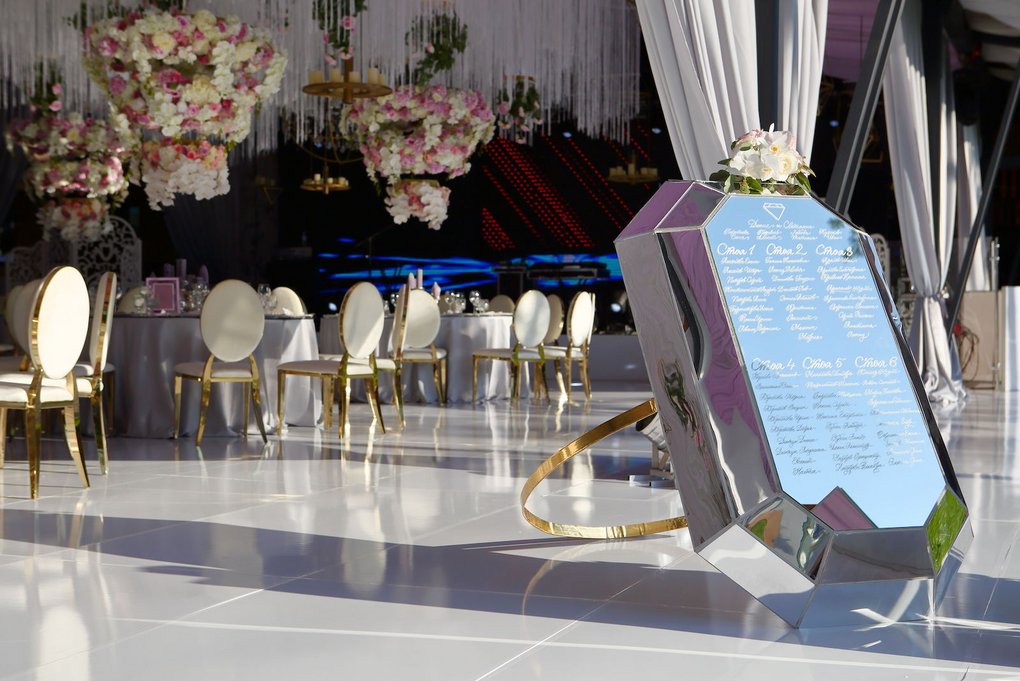 Bild: Dekoration Hochzeitsdeko Diamant